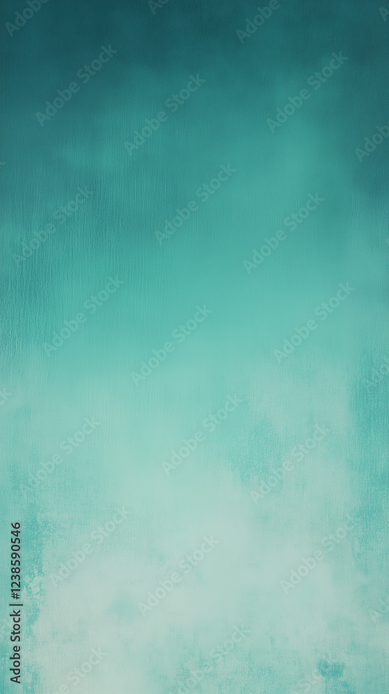 Obraz premium Abstract Teal Textured Background With Soft Gradient and Subtle Details