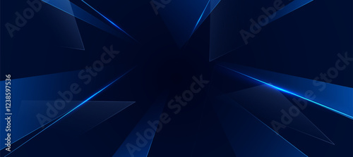 Abstract technology background, modern tech banner, corporate business concept, hi-tech abstract background, vector illustration for business or presentation