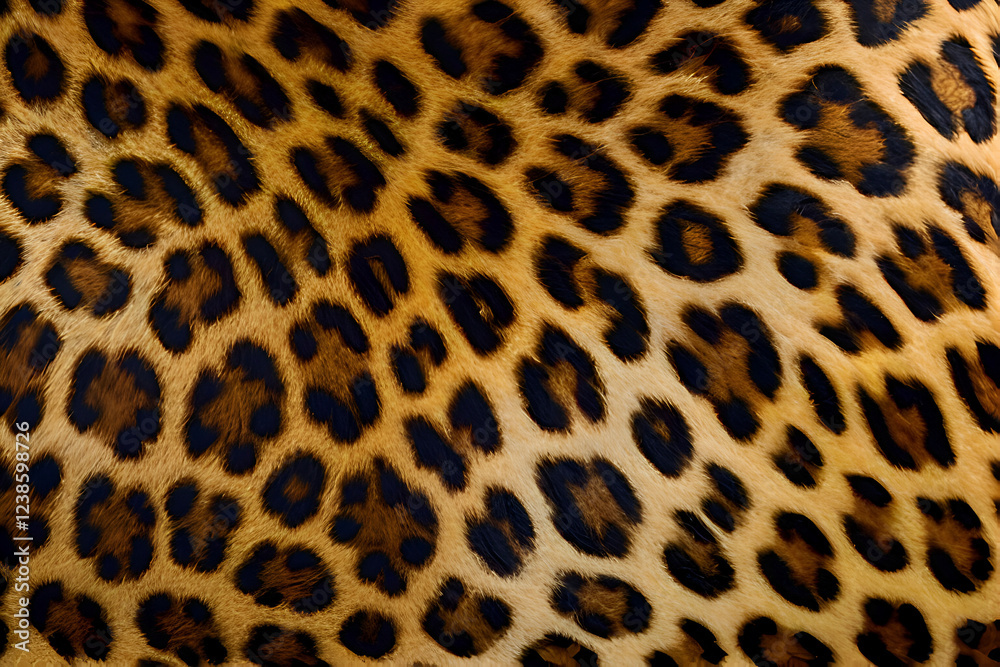 An illustration highlighting leopard leather texture with distinct spot patterns and smooth, natural skin details. An illustration highlighting leopard leather texture with distinct spot patterns and smooth, natural skin details.