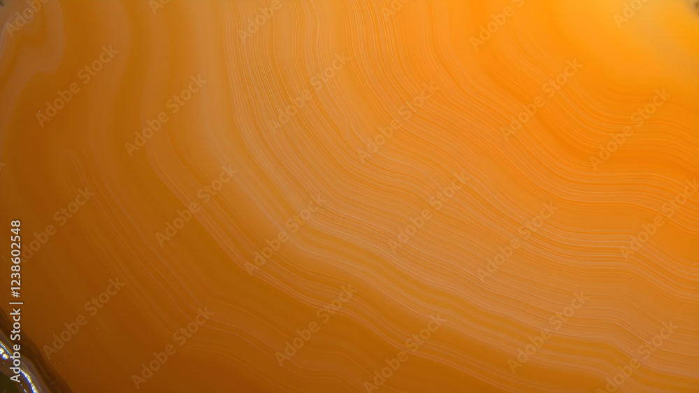 Macro photograph of the curving linear pattern in an agate. Generative AI Macro photograph of the curving linear pattern in an agate. Generative AI