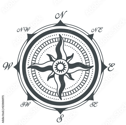 Kompass, Outdoor, Orientierung - Vektor