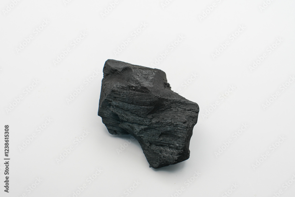 wood charcoal isolated on white background wood charcoal isolated on white background