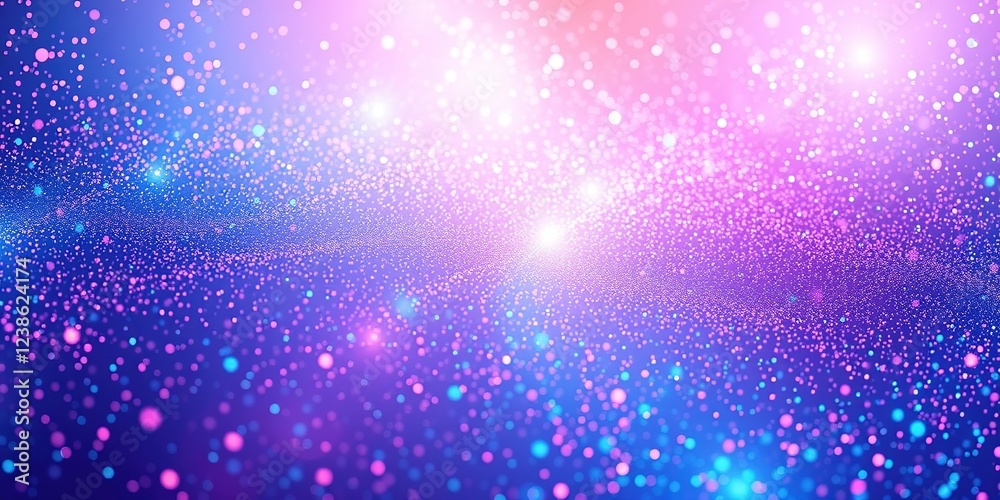 Fototapeta premium Celestial Glitter: Captivating Texture for Cosmic Marketing
