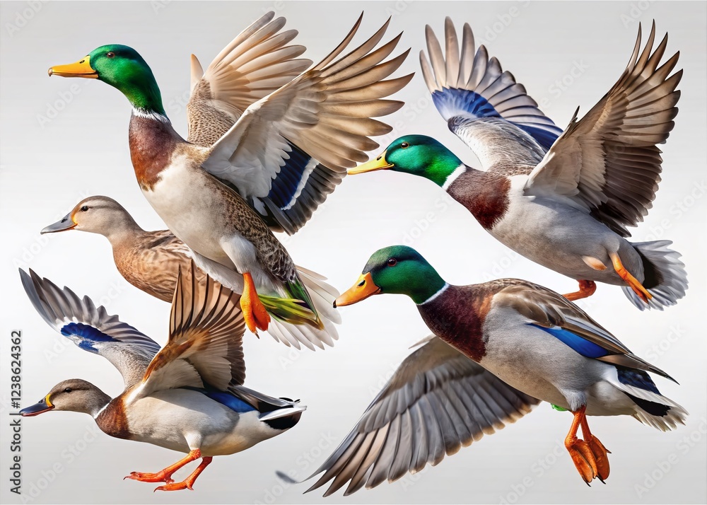 Obraz premium Daw Bird Poses: High-Resolution PNG Images for Design Projects - Isolated on Transparent Background