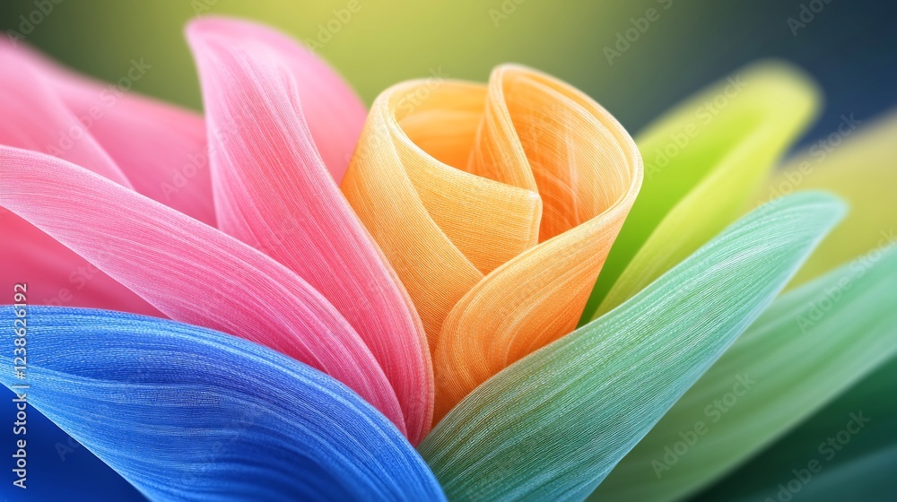 Vibrant pastel flower blossoms softly illuminated showcasing a cheerful spring aesthetic. AI Generated Vibrant pastel flower blossoms softly illuminated showcasing a cheerful spring aesthetic. AI Generated