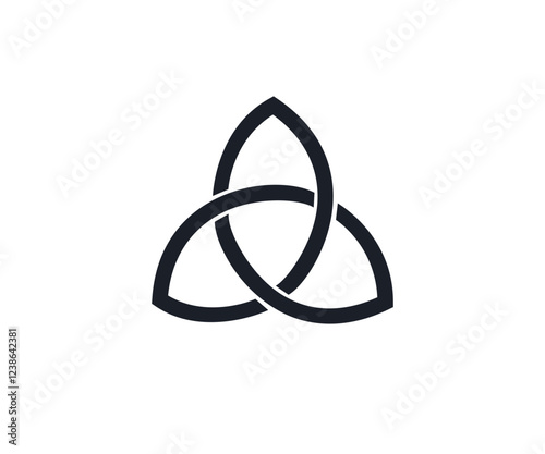 Triqueta Symbol, icon - Vektor