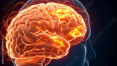 Human Brain Anatomy 3D Animation Medical Video