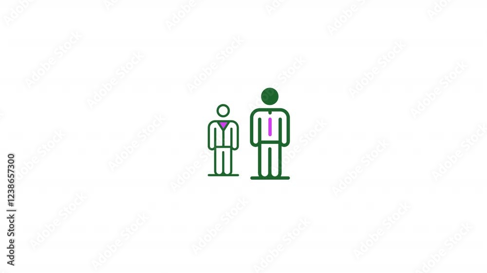 Man and woman icon Man and woman icon