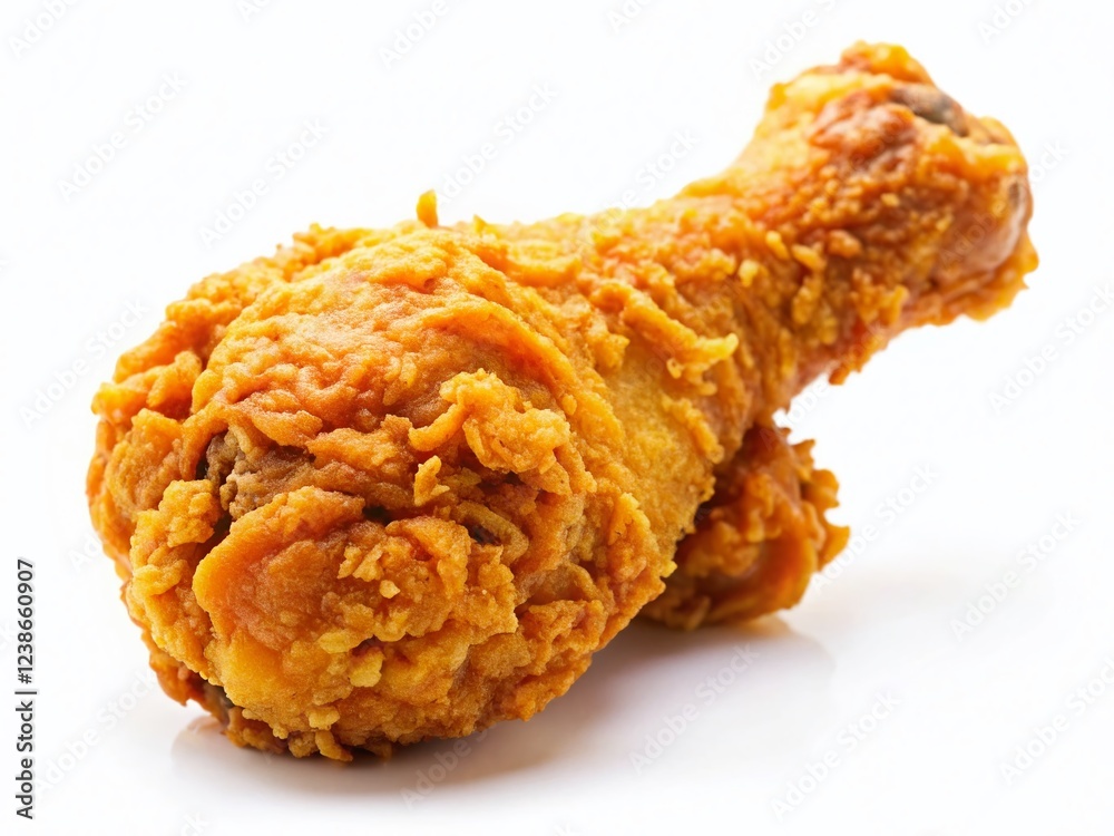Delicious Fried Chicken Drumstick and Wing Clipart Set: High-Resolution Stock Photo Delicious Fried Chicken Drumstick and Wing Clipart Set: High-Resolution Stock Photo