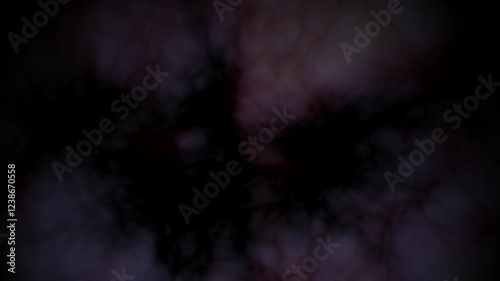 Abstract Blurred Background With Warm Purple and Yellow Tones