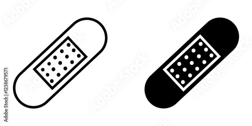 hansaplast icon set with white background