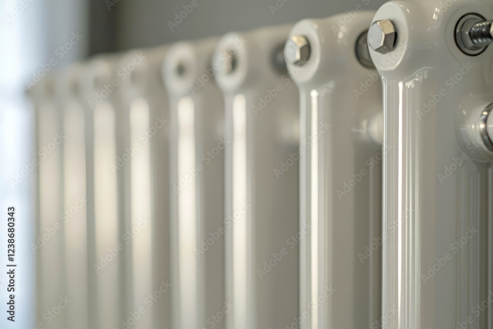 Plumber service. handyman installing heating radiator. Plumber service. handyman installing heating radiator.
