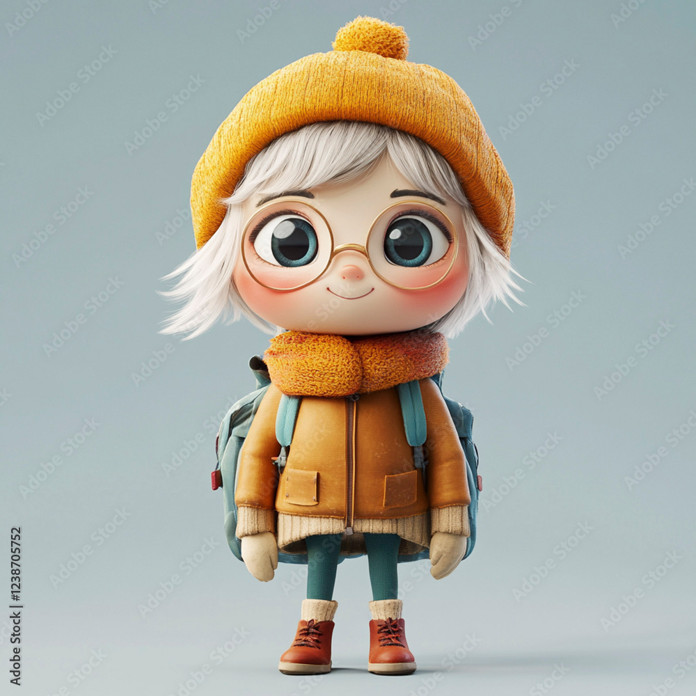 Obraz premium A Cutie Character