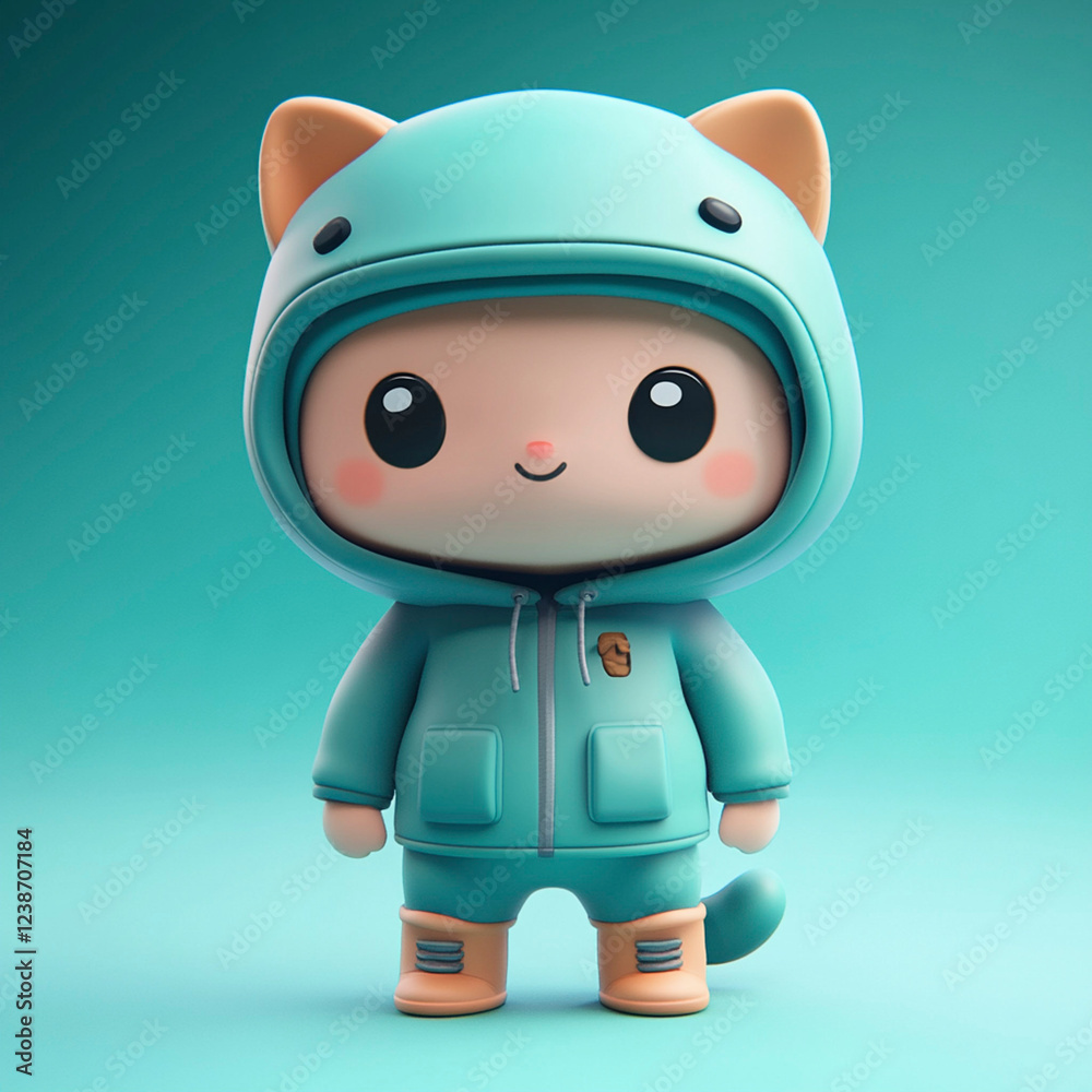 Fototapeta premium A Cutie Character