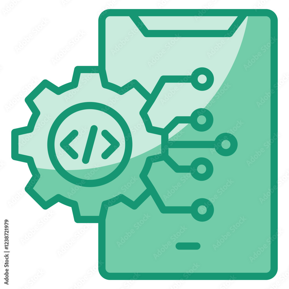 Mobile Advancement Icon Element For Design Mobile Advancement Icon Element For Design