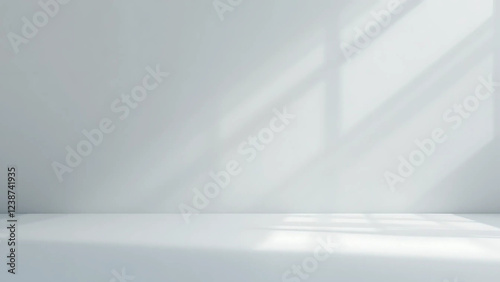 AI - Ultra-Clean White Studio Background 