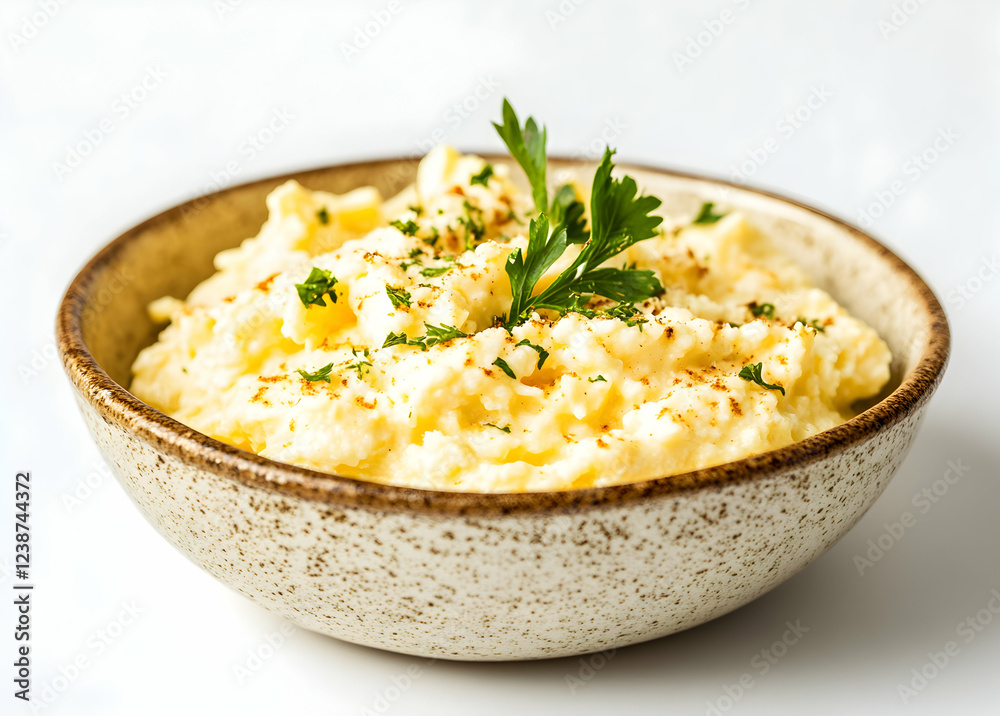 Creamy Mashed Potatoes with Parsley Garnish: A Delicious and Simple Side Dish Creamy Mashed Potatoes with Parsley Garnish: A Delicious and Simple Side Dish