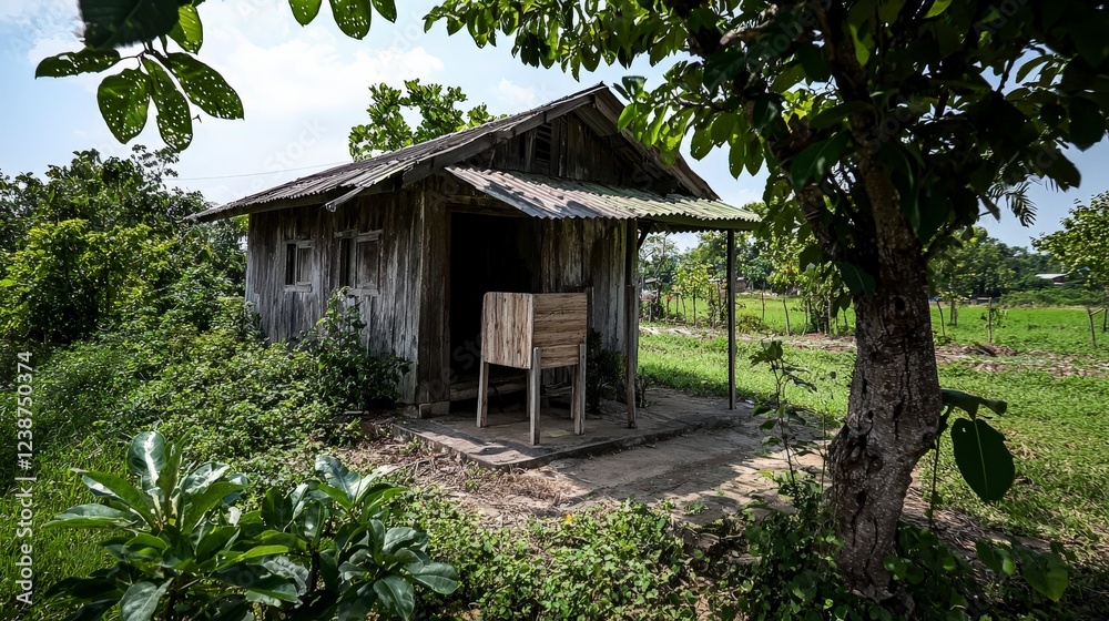 First thai election representation rural village voting booth nature environment outdoor viewpoint civic engagement concept First thai election representation rural village voting booth nature environment outdoor viewpoint civic engagement concept