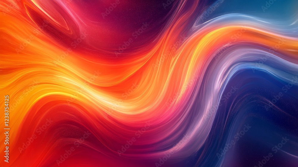 ethereal nebula background with blue, orange, and red swirls. A computer-generated image illustrating the idea of cosmic energy waves in space ethereal nebula background with blue, orange, and red swirls. A computer-generated image illustrating the idea of cosmic energy waves in space
