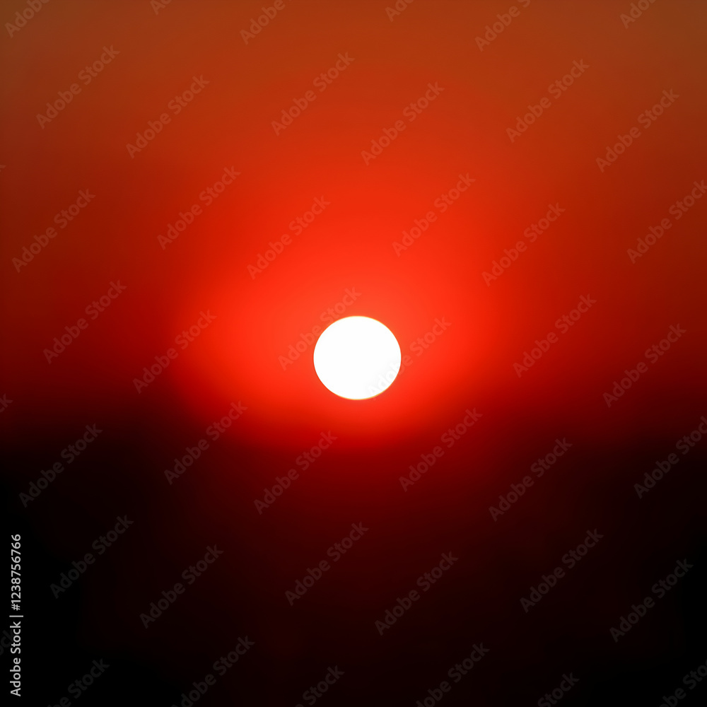 Abstract sunrise light effect Abstract sunrise light effect