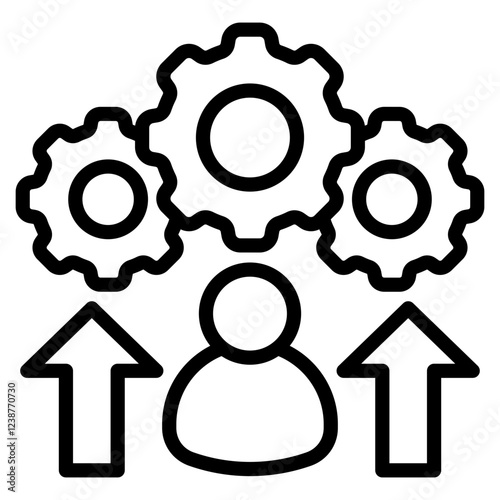 Skill Development Icon
