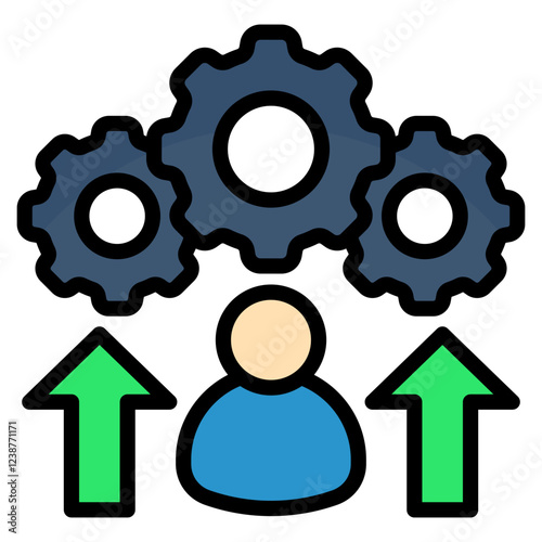 Skill Development Icon