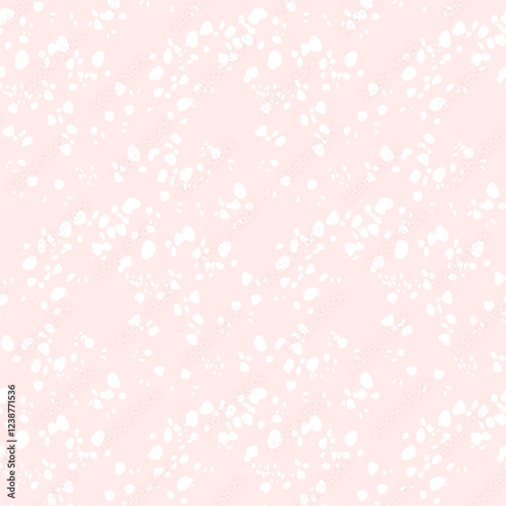Soft Pink Terrazzo Pattern with Minimalistic White Speckles for Background Design Soft Pink Terrazzo Pattern with Minimalistic White Speckles for Background Design