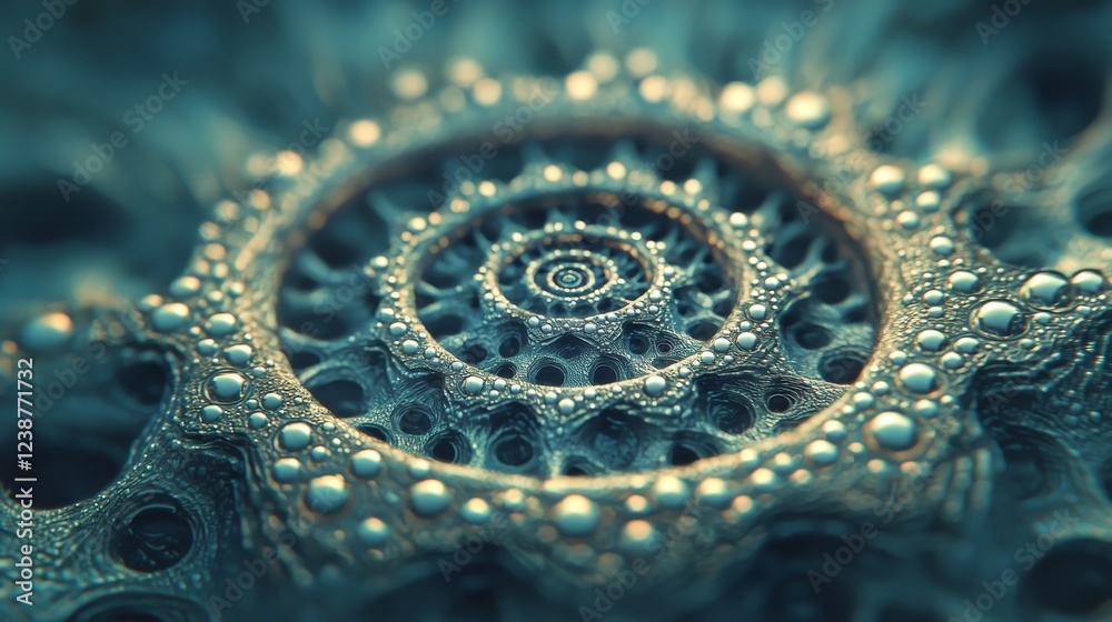 Fototapeta premium Complex Fluid Dynamics Visuals for Scientific Data-Driven Exploration