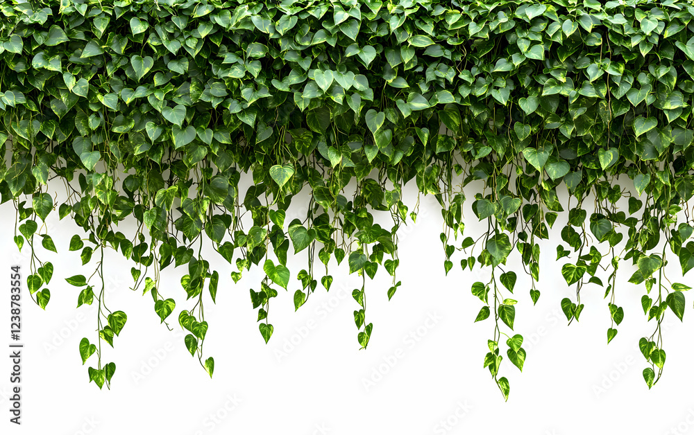 Lush Green Ivy Wall Hanging, Cascading Vines, Botanical Photography Lush Green Ivy Wall Hanging, Cascading Vines, Botanical Photography