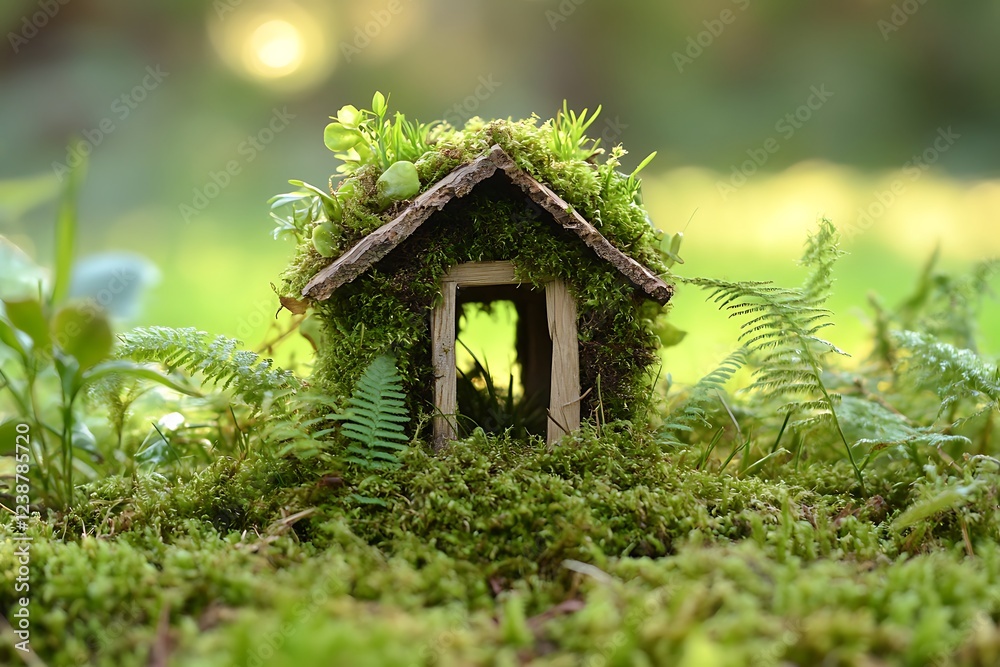 Green and environmentally friendly housing concept Green and environmentally friendly housing concept