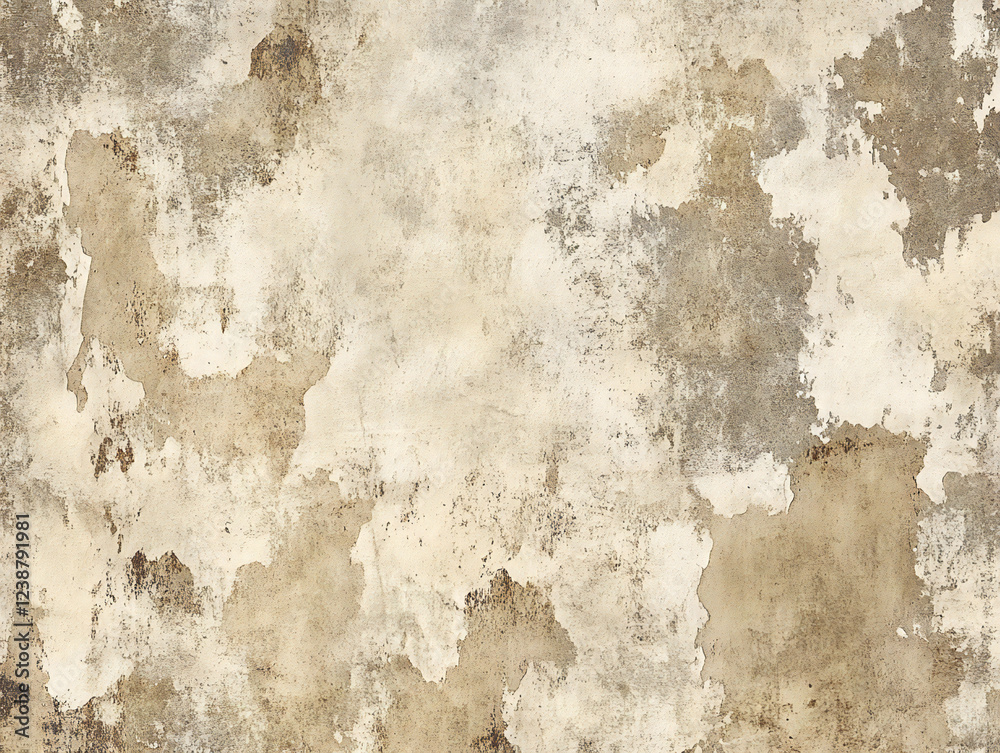 Obraz premium Vintage Aged Parchment Paper Texture with Distressed Background