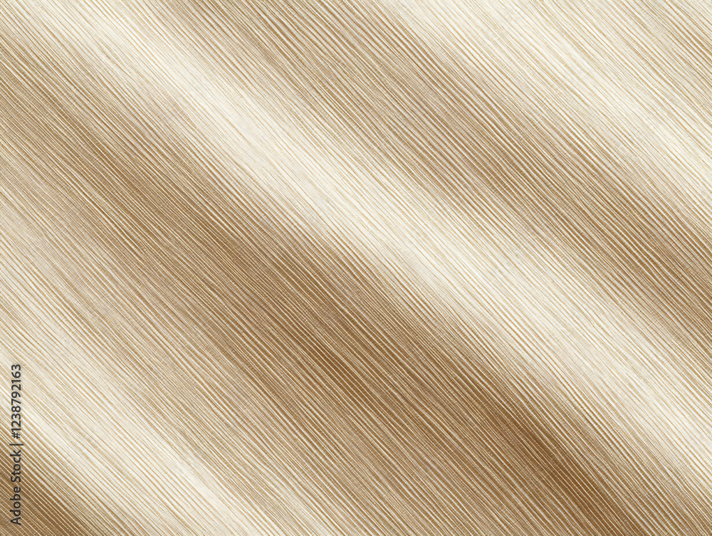 Fototapeta premium Elegant Beige Silk Fabric Texture with Soft Diagonal Lines
