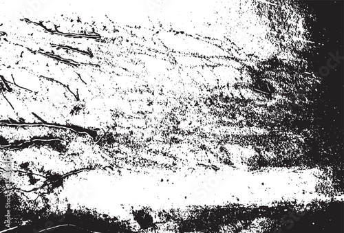 Grunge texture black and white. Sketch crumpled abstract to Create Distressed Effect. Abstract grainy background, old painted wall.