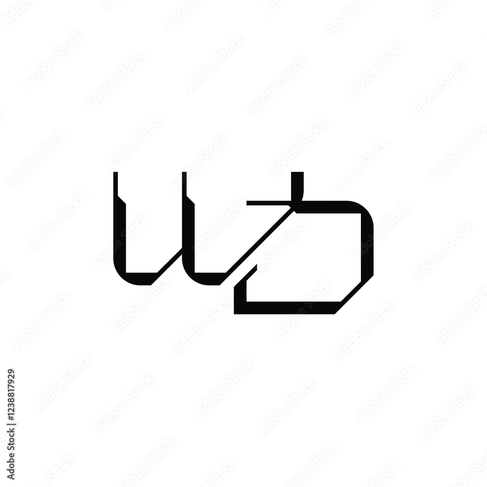 WJ monogram logo design letter text name symbol monochrome logotype alphabet character simple logo