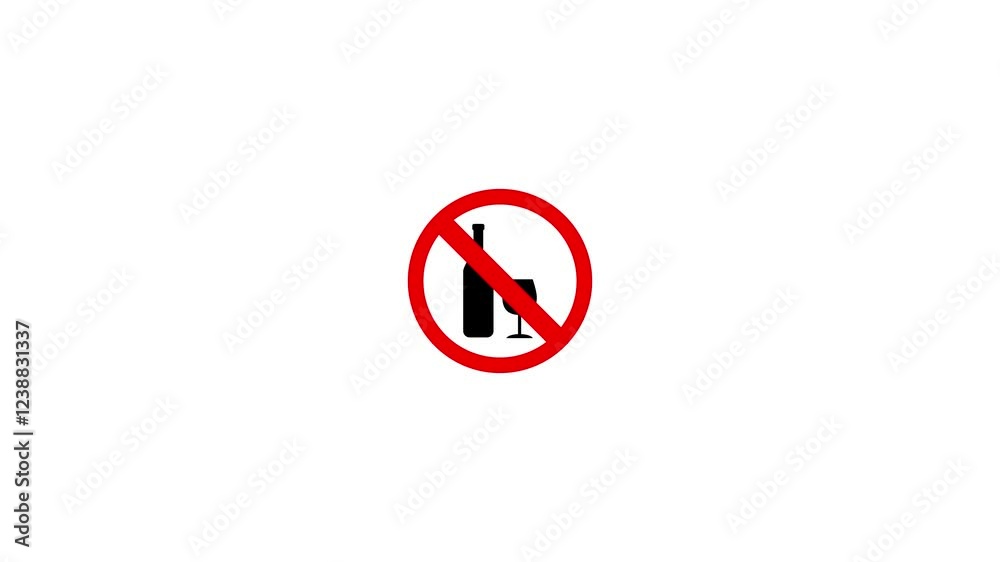 No wine glass sign. prohibition sign of drink wine.Crossed wine glasses, No wine Sign.prohibition sign of drink wine. No wine glass sign. prohibition sign of drink wine.Crossed wine glasses, No wine Sign.prohibition sign of drink wine.