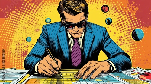 The Business Analyst: A Pop Art Masterpiece