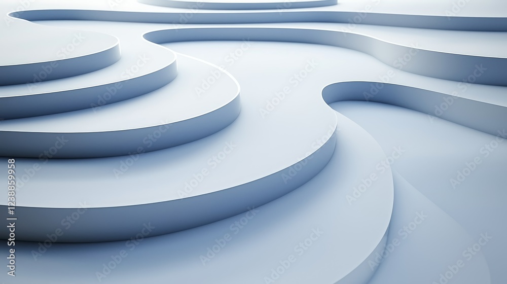 Obraz premium The Beauty of Theoretical Principles in Abstract Minimalist Design