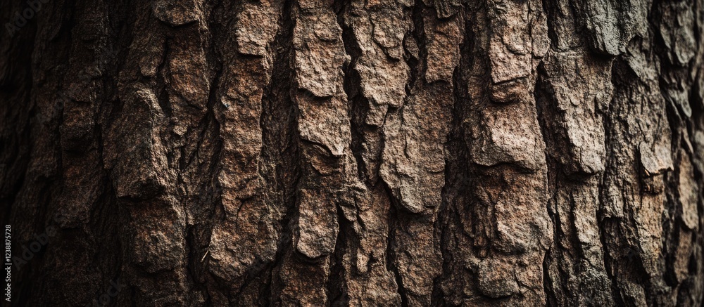 Natural texture of rough tree bark with deep grooves and irregular patterns for natural backgrounds Copy Space Natural texture of rough tree bark with deep grooves and irregular patterns for natural backgrounds Copy Space