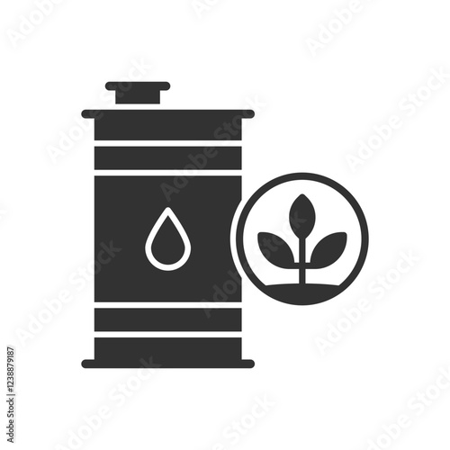 Natural Oil Barrel Icon