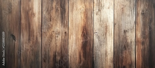 Rustic wooden plank background with natural texture and weathered wood effect photo