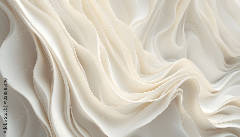 Abstract Cream Wave Background Texture Image Abstract Cream Wave Background Texture Image