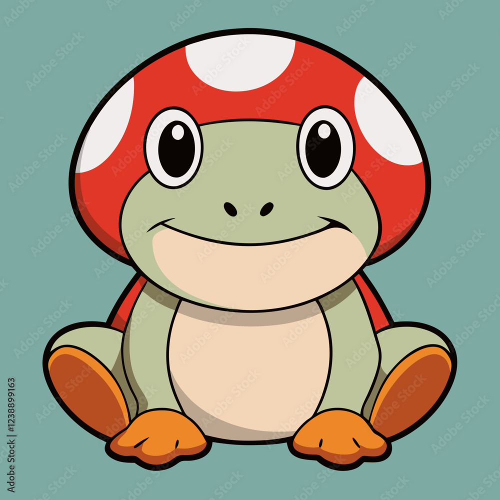 Obraz premium Toad vector illustration 