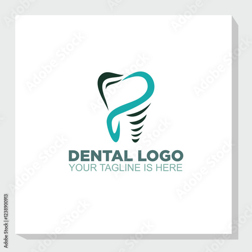 Health Dental logo designs concept vector, Dental Clinic logo template designs, dental implant icon design vector