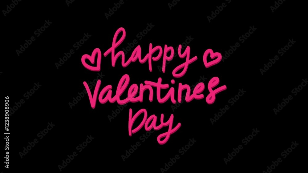 Happy Valentine's Day Typography Animation, Valentine's Day Typography Delight a Text Animation Celebration. Happy Valentine's Day Typography Animation, Valentine's Day Typography Delight a Text Animation Celebration.