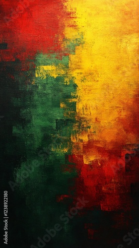 Wallpaper Mural Vibrant abstract texture perfect for Black History Month celebrations, art projects, or modern decor with rich colors and energetic atmosphere. Torontodigital.ca