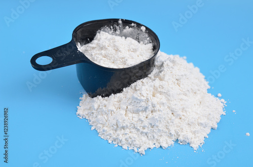Calcium stearate is a carboxylate salt of calcium, classified as a calcium soap photo
