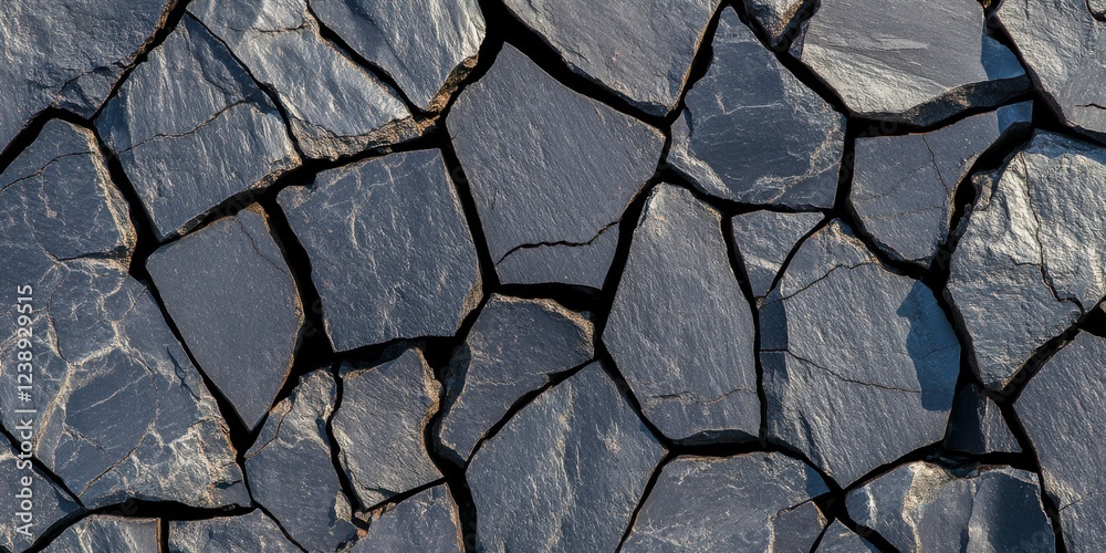 vivid, hyper-realistic grey asphalt texture with sharp cracks and an intricate weathered surface. vivid, hyper-realistic grey asphalt texture with sharp cracks and an intricate weathered surface.