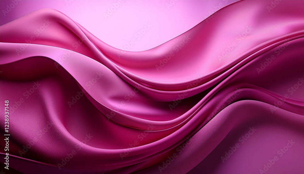 Obraz premium a gentle crimson history with a easy flowing material design within the center of the image is a soft purple heritage with a easy flowing material layout in the center generative ai