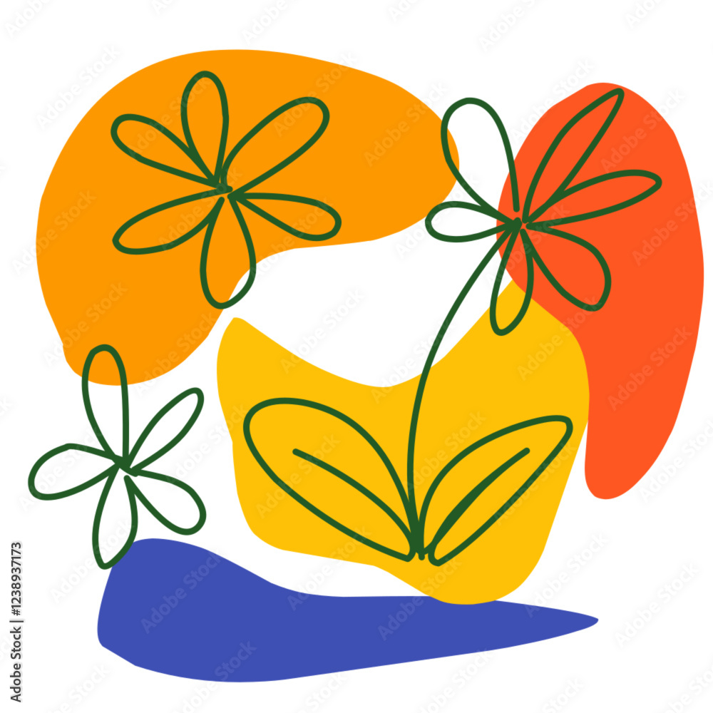 leave illustration 