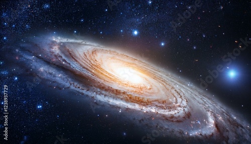 a inexperienced galaxy effect isolated on  history